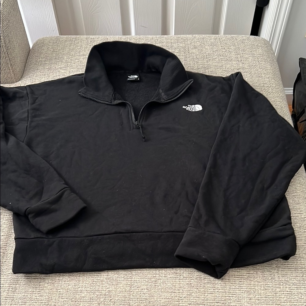 The North Face Black Half-Zip Fleece